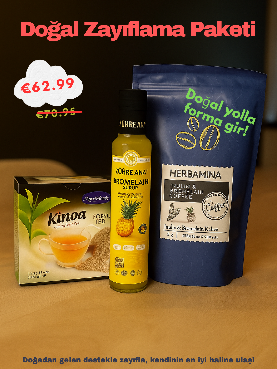 Natürliches Schlankheitspaket