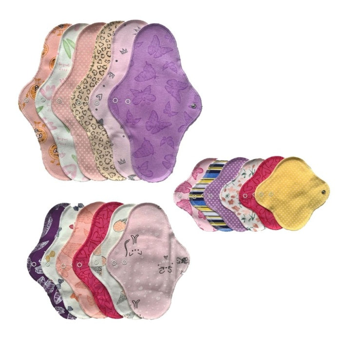 Waschbare Bambus-Damenunterlage