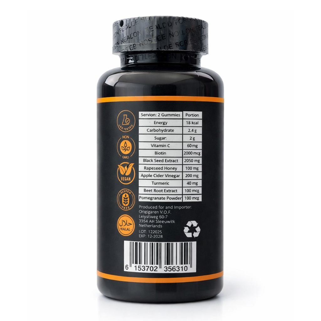 Çörek Otu Yağı Jelibon 2050 mg