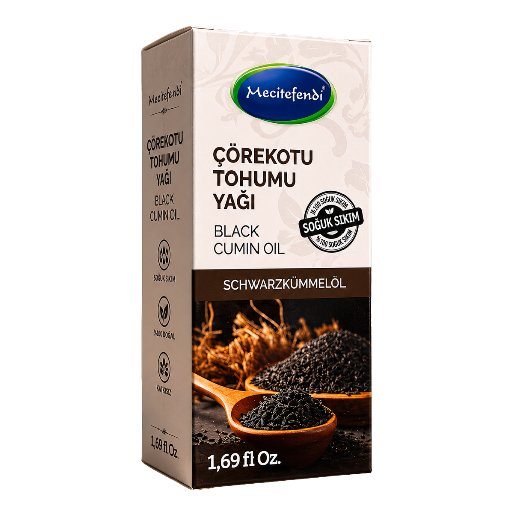 Çörekotu Tohumu Yağı – Soğuk Sıkım
