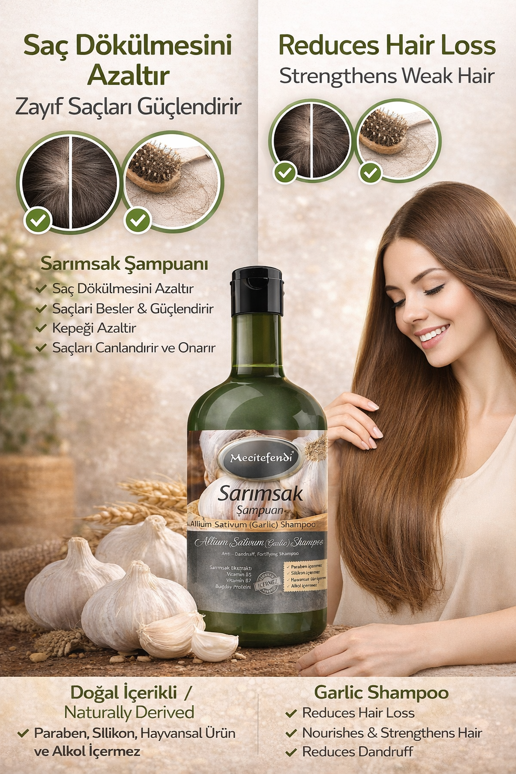 Sarımsak Şampuan