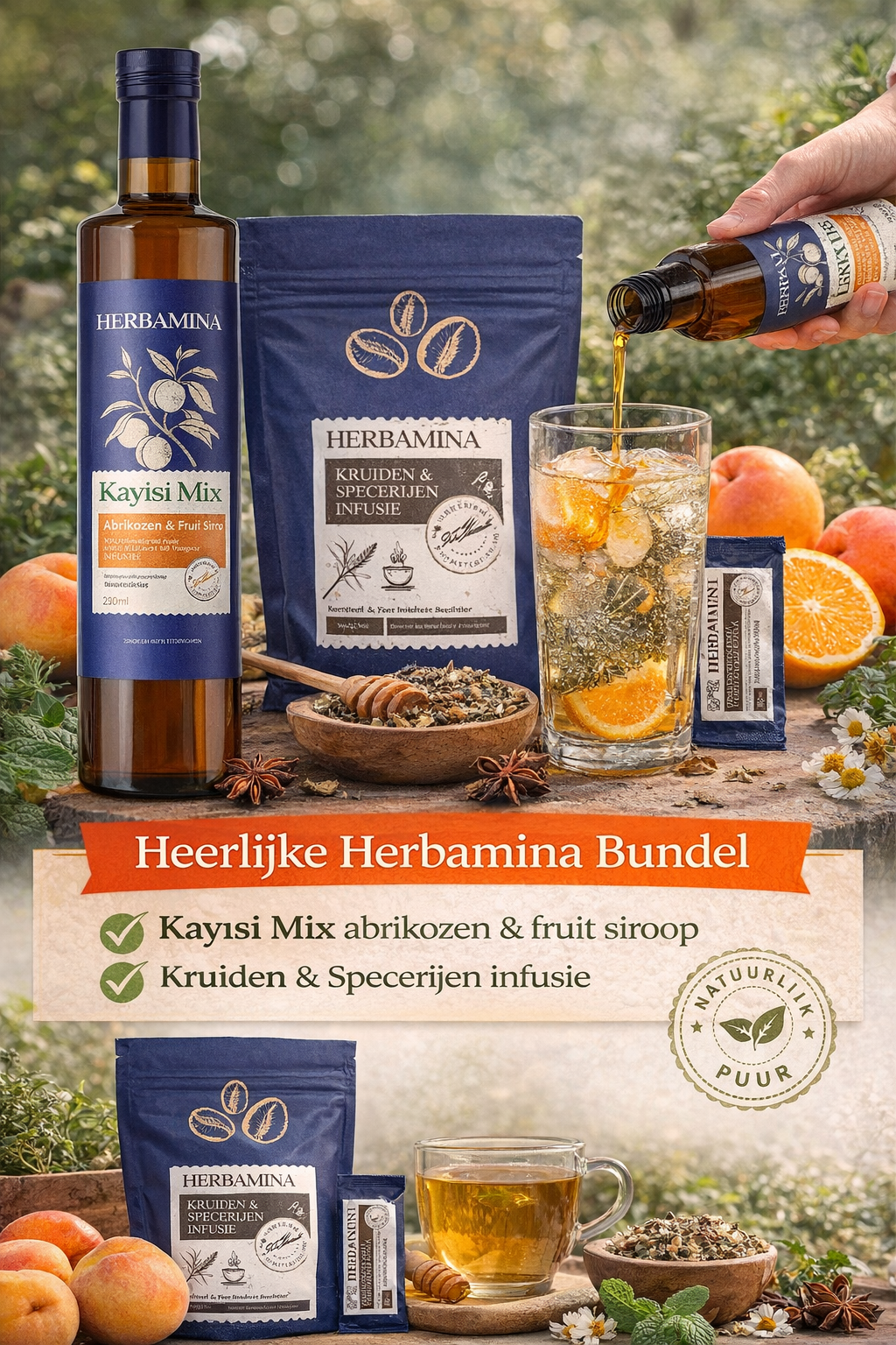 Herbamina Kahve & Kayısı Mix Sirke