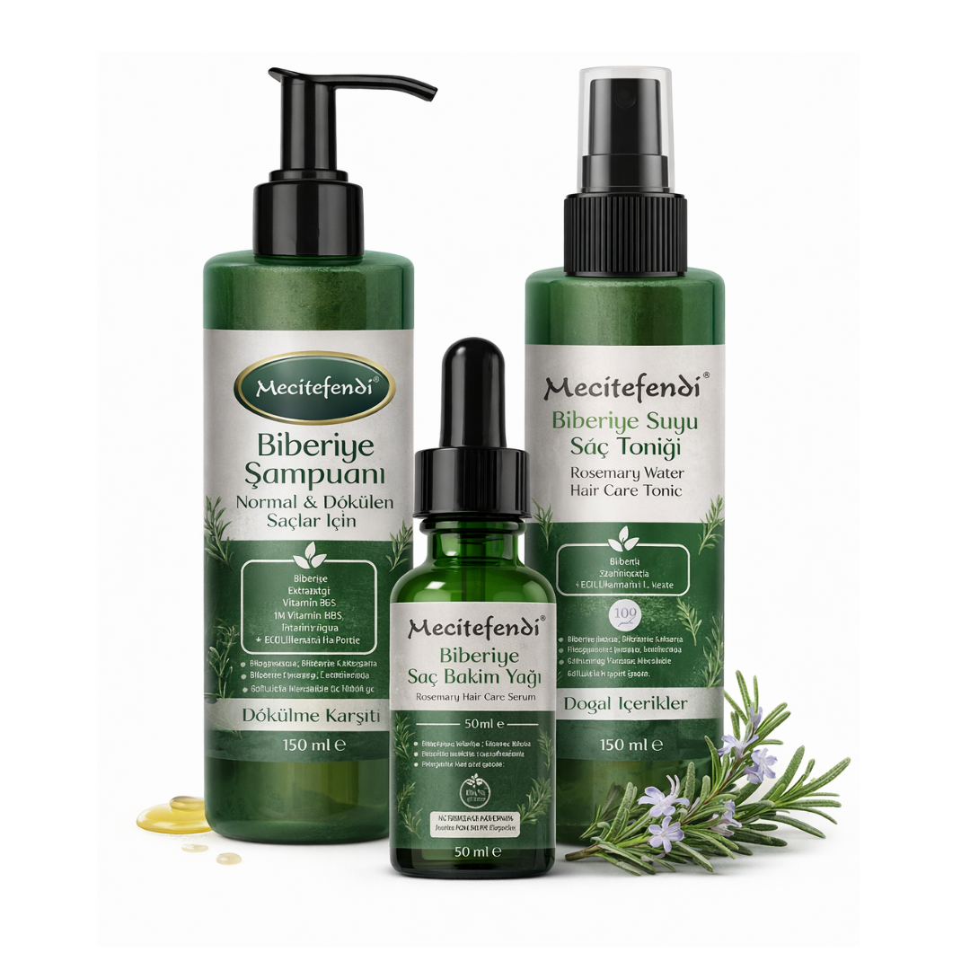 Biberiye Saç Bakım Seti