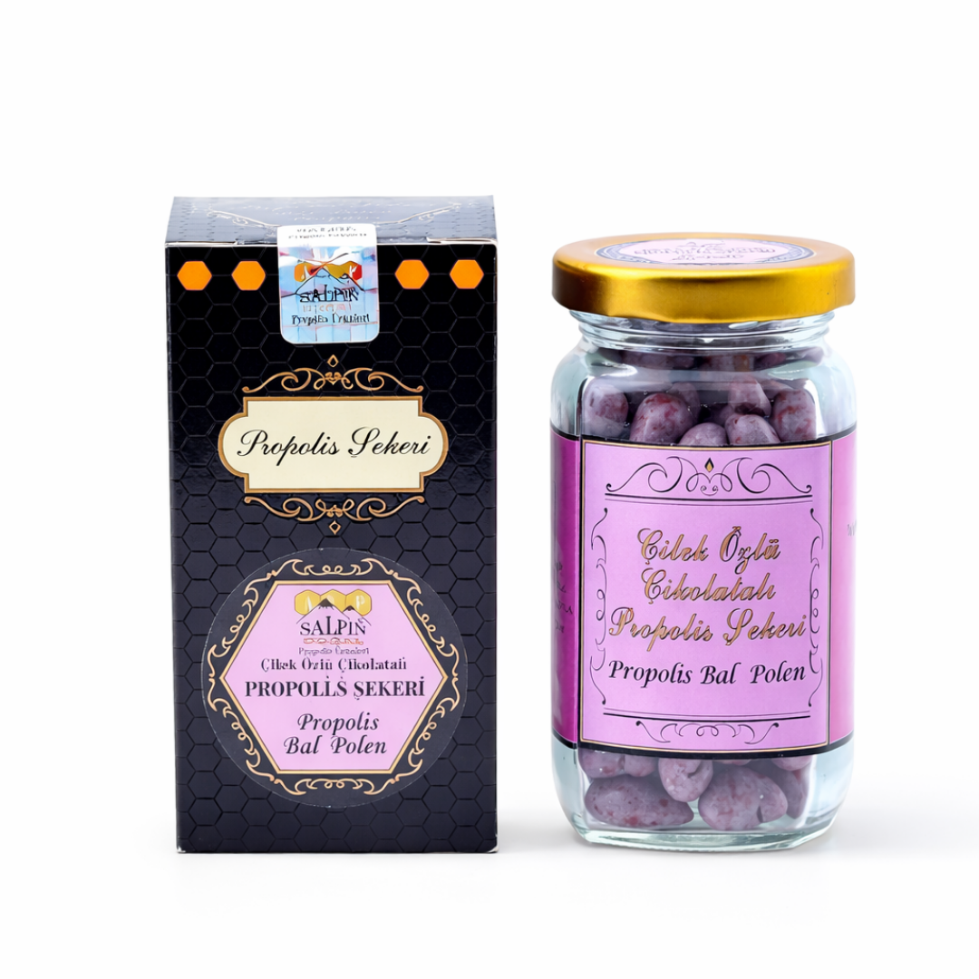 Propolis Şeker Çilekli