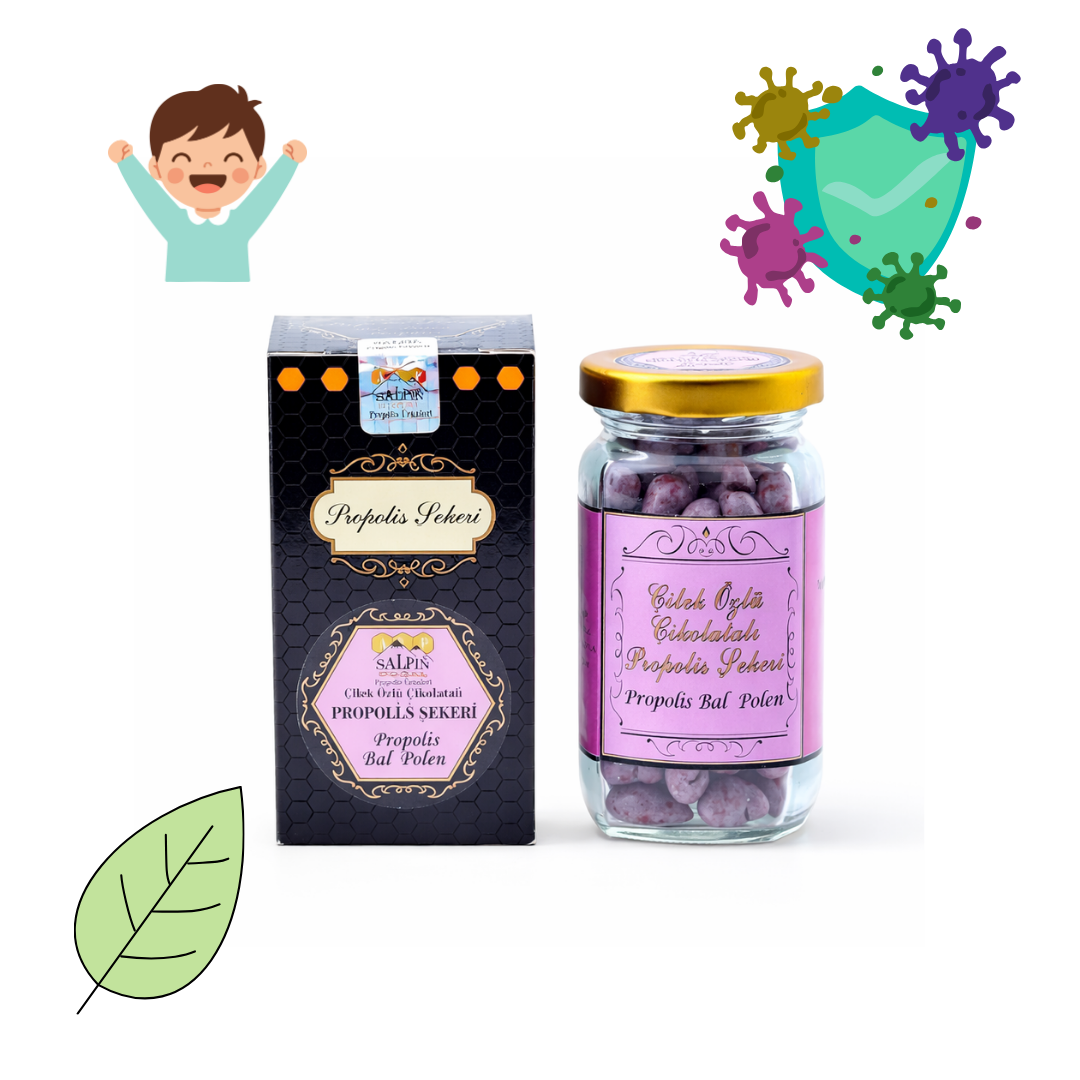 Propolis Şeker Çilekli