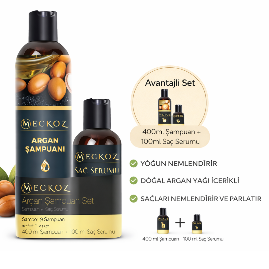 Argan Şampuan Set