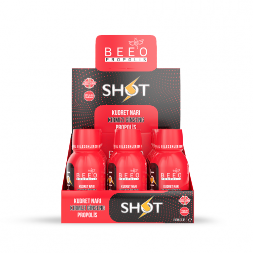 Power Granatapfel Ginseng Propolis Shot Box mit 12 Stück