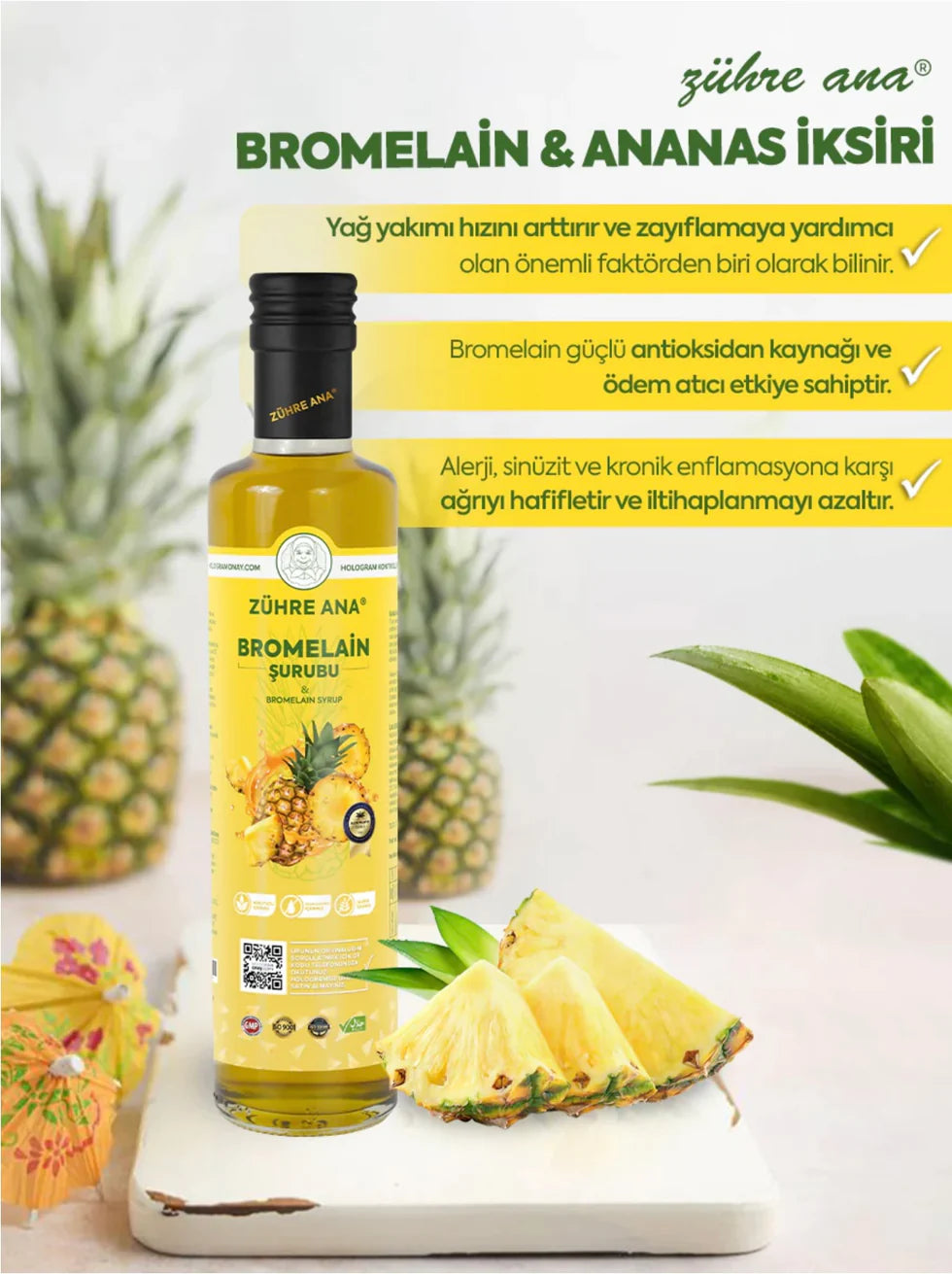 Bromelain-Sirup