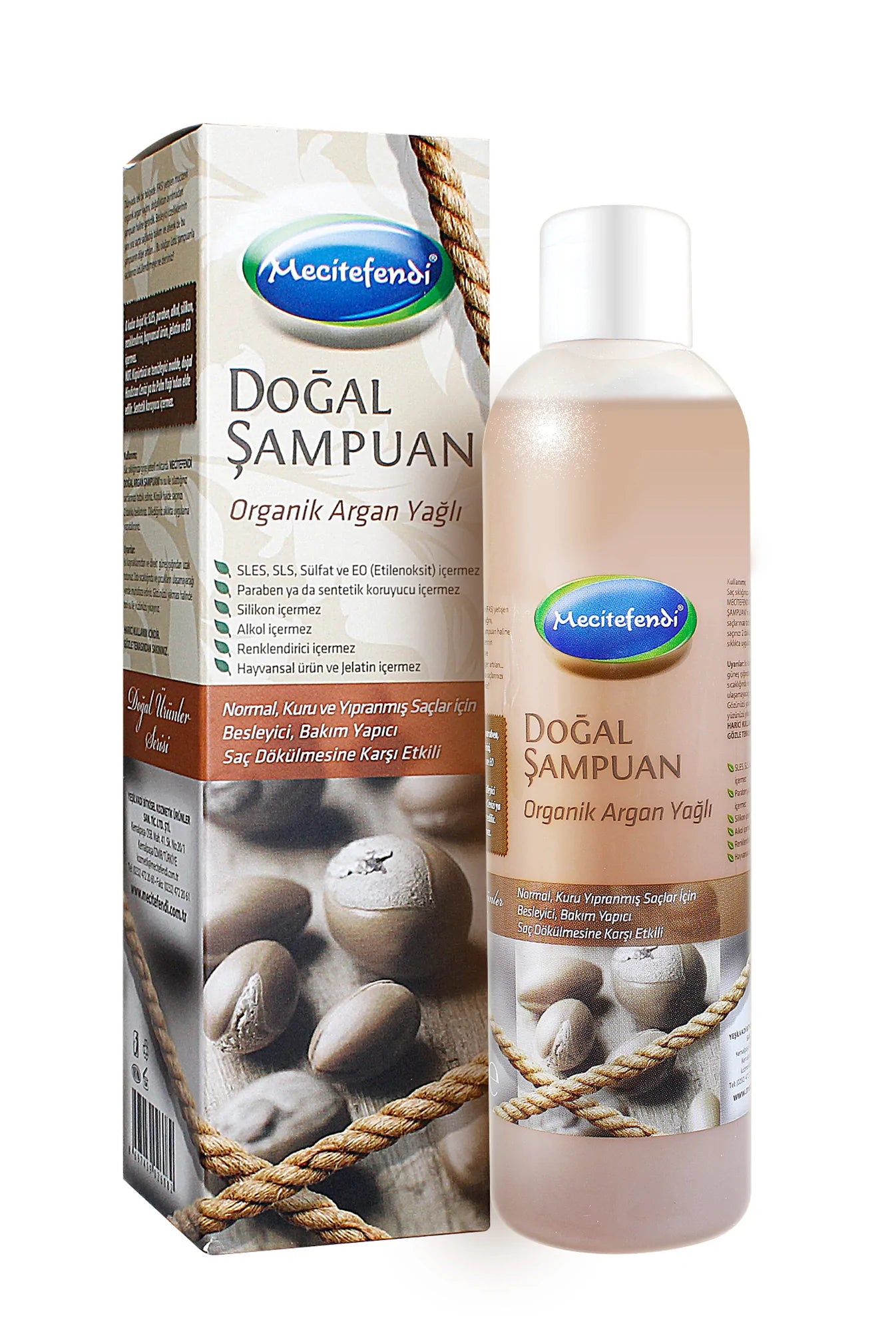 Natürliches Argan-Shampoo-Set